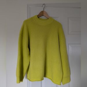 Reitmans Vibrant Yellow Crew Neck Sweater